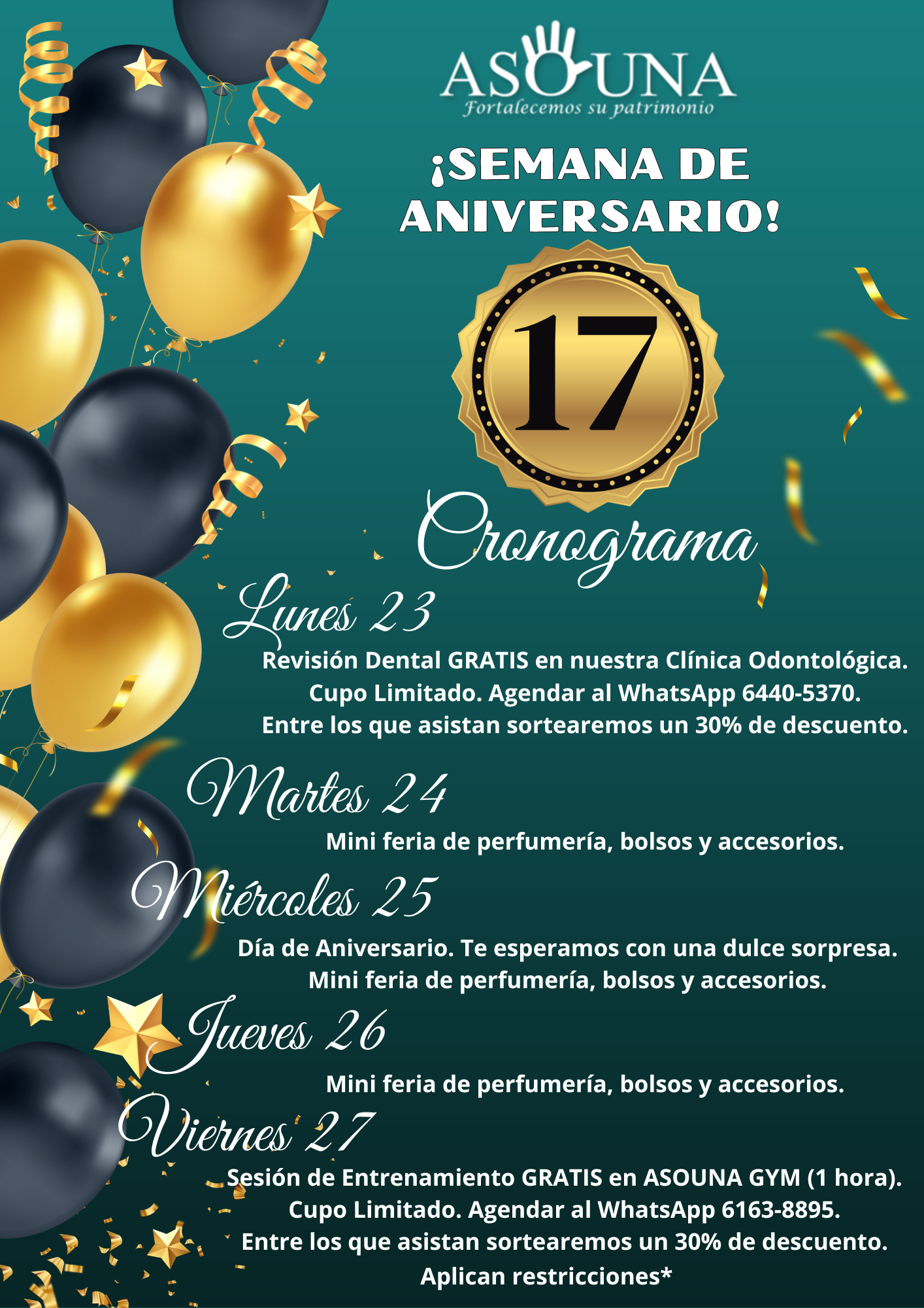 Aniversario Semana