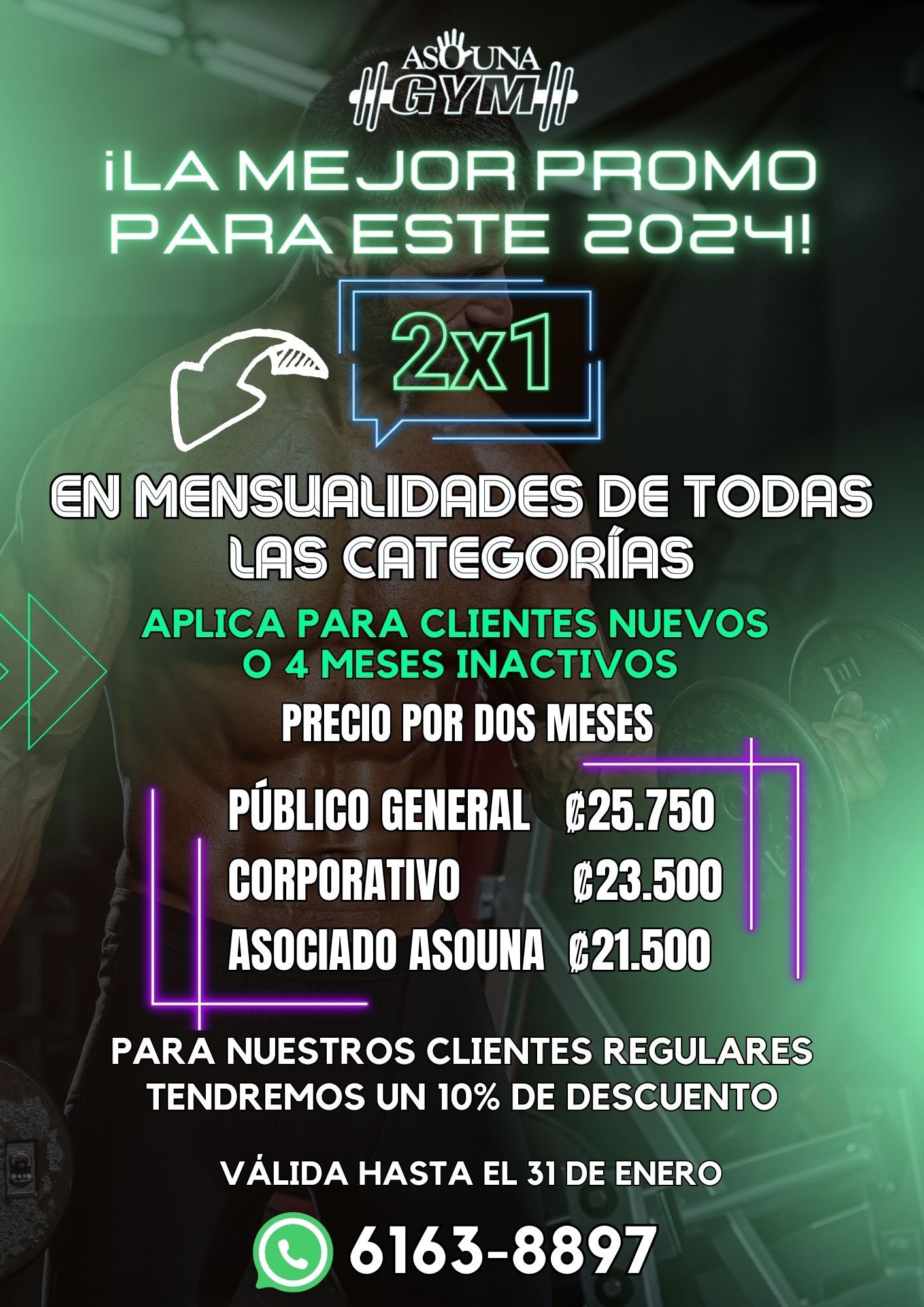 Promo Enero Gym