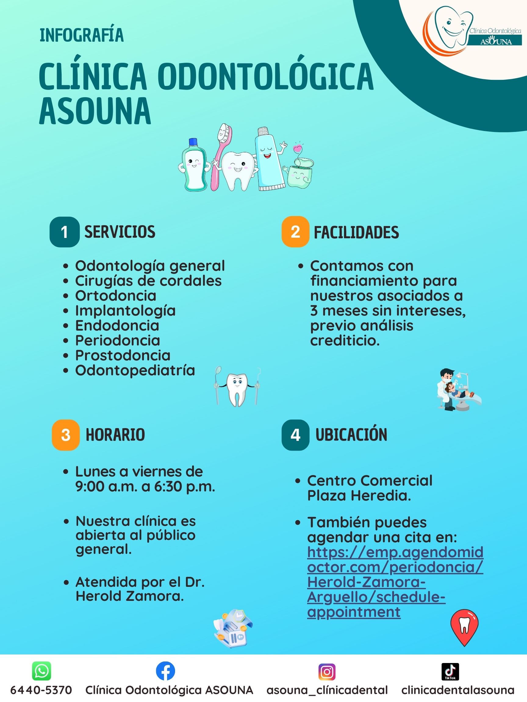 Infografía Clínica Dental