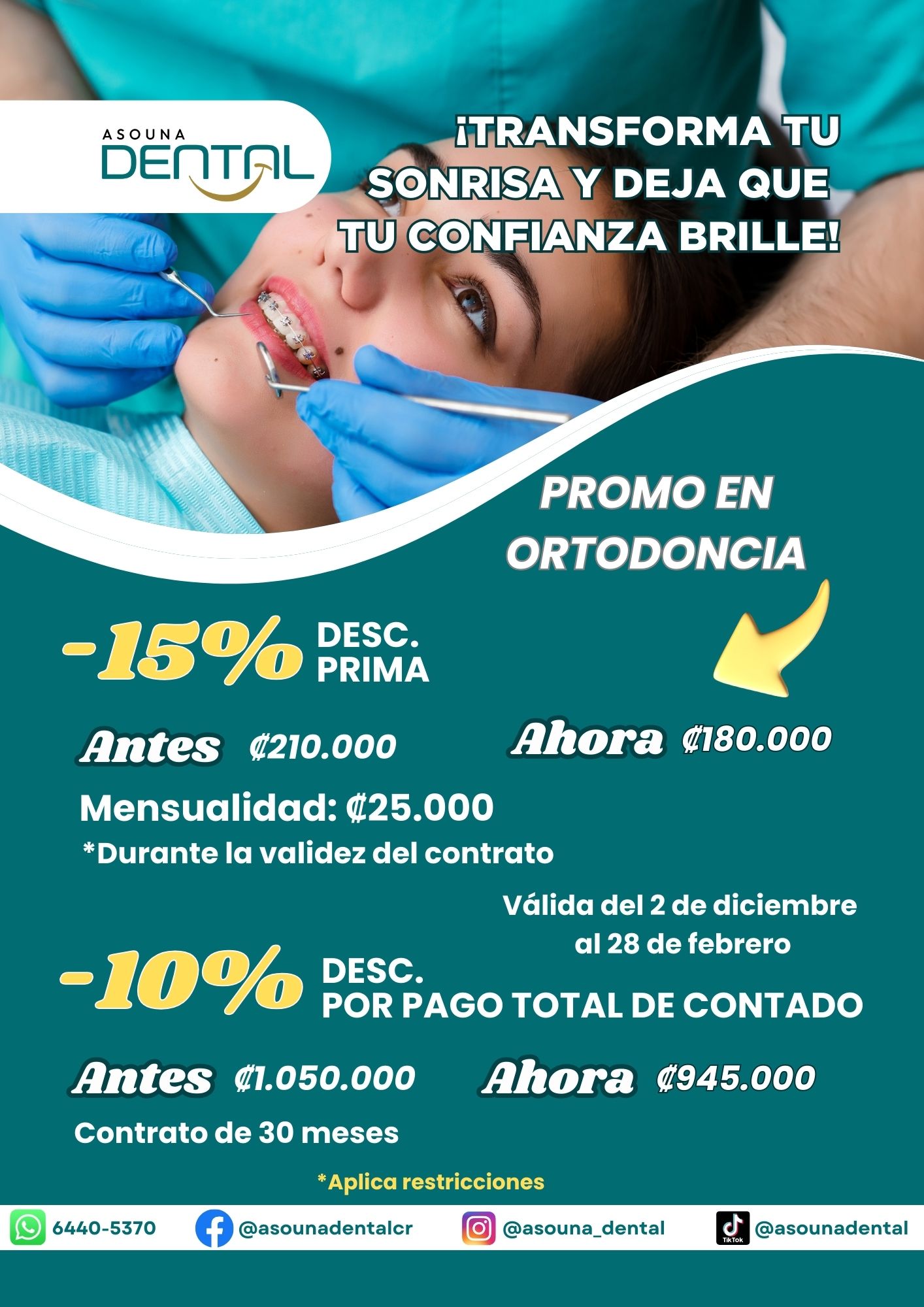 Green And White Modern Dental Care Instagram Post (1)