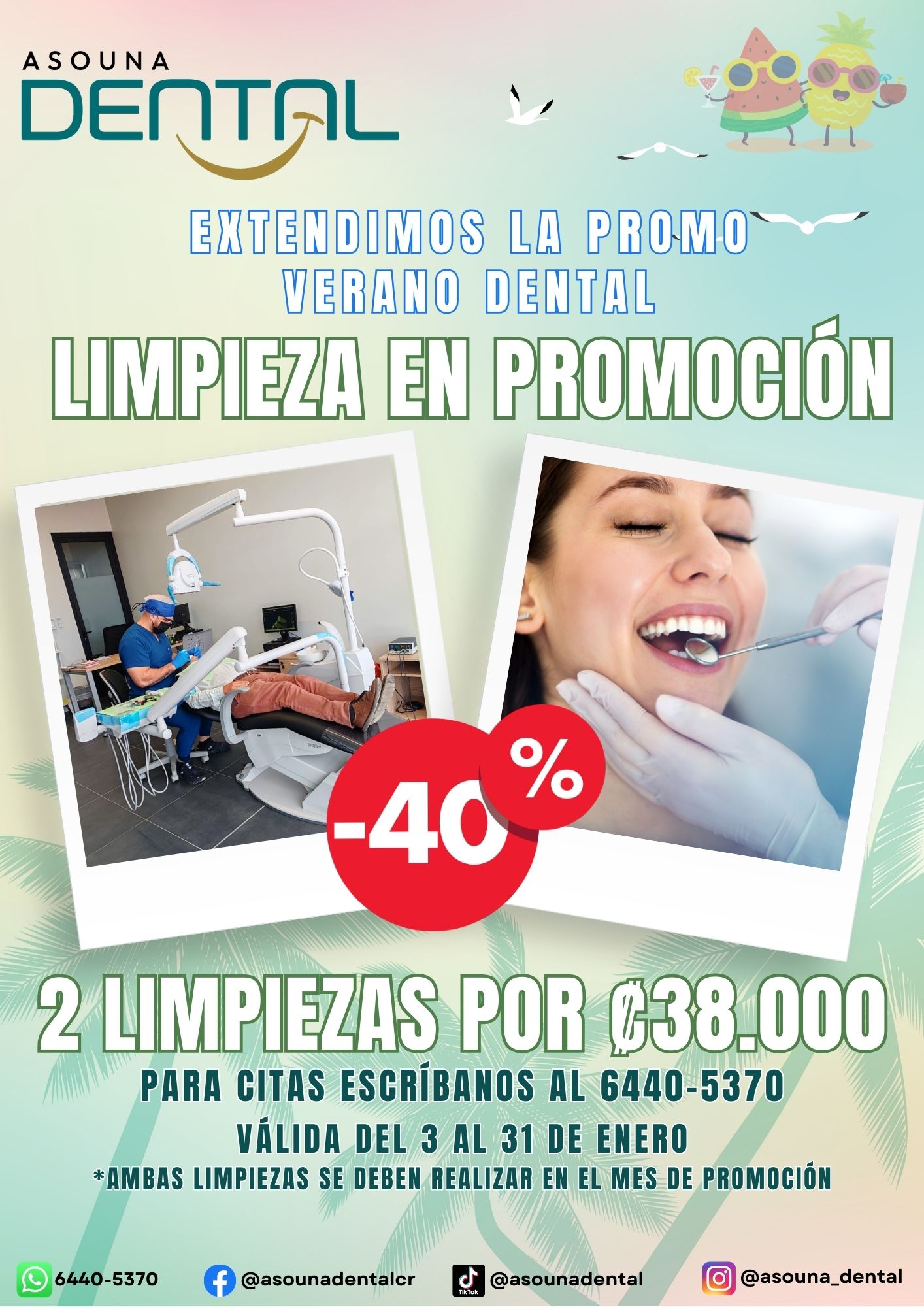Blue Modern Teeth Whitening Instagram Post (3)