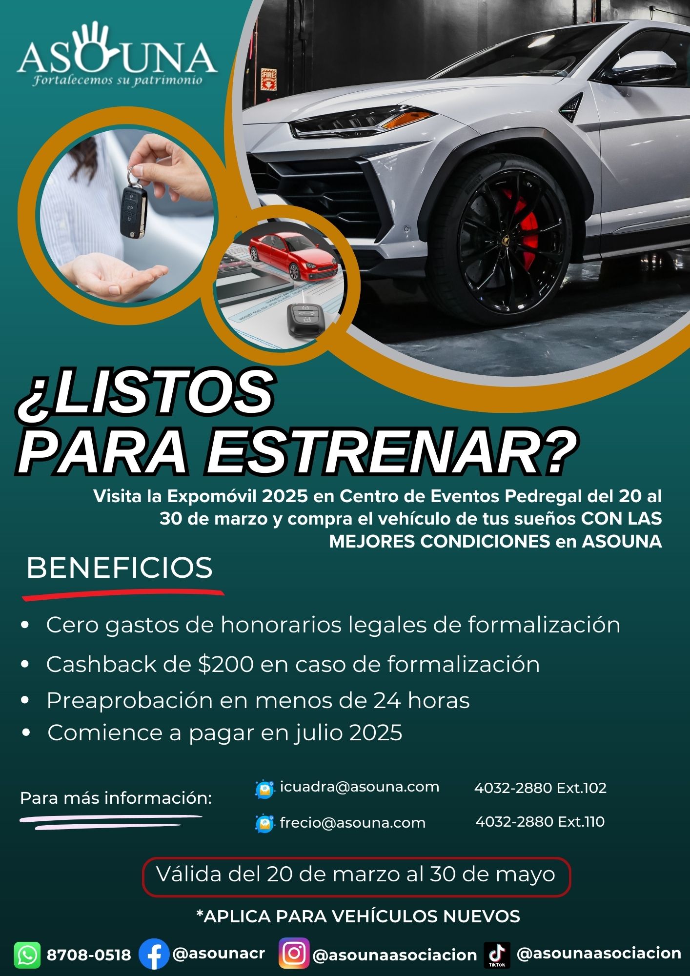 Black and White Modern Car Repair Service Flyer